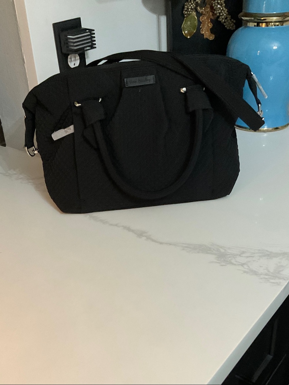 Vera Bradley Hadley Satchel Classic Black - NWT